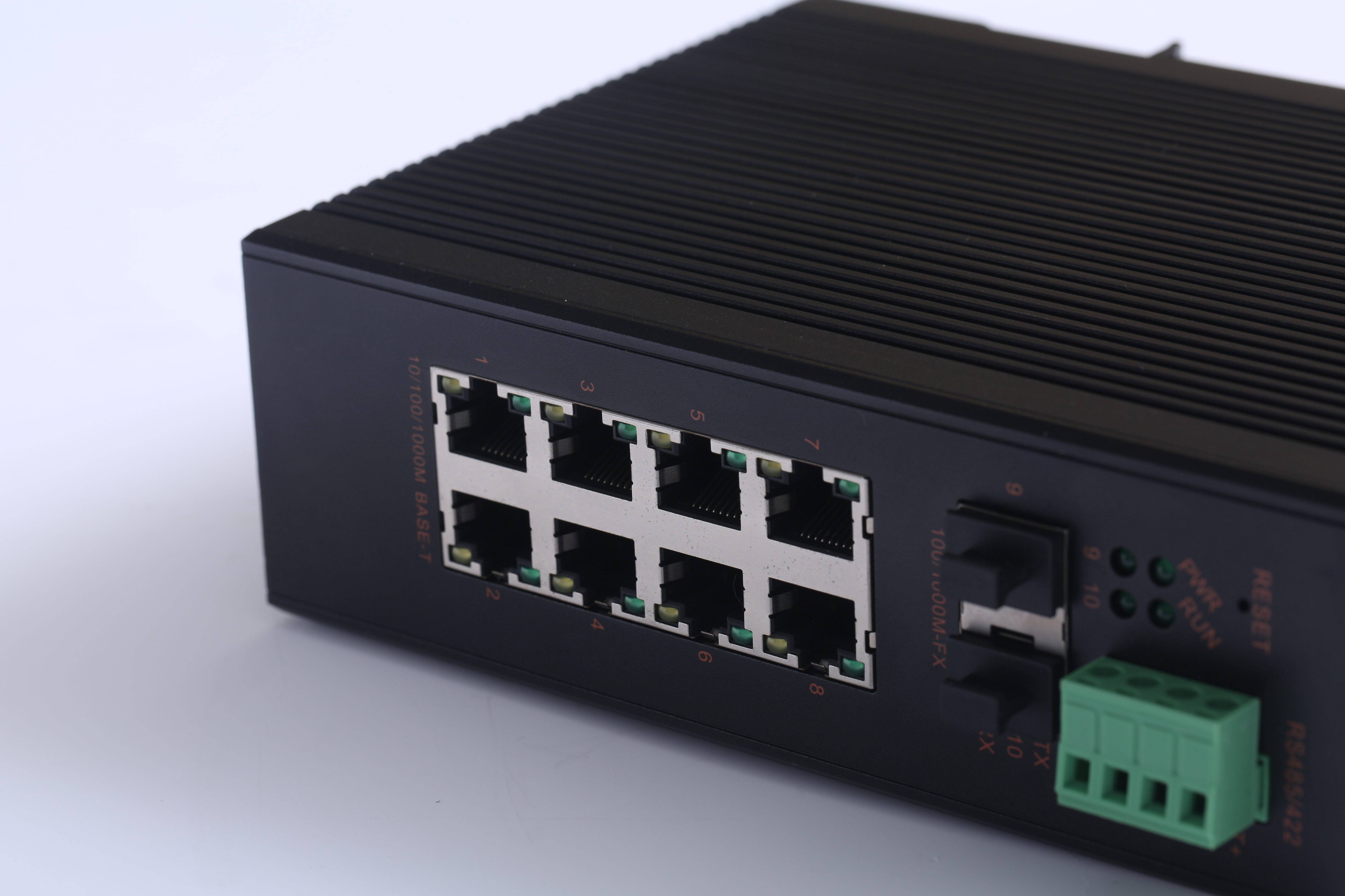 工业交换机 企业网络监控中的数据与日志管理实践